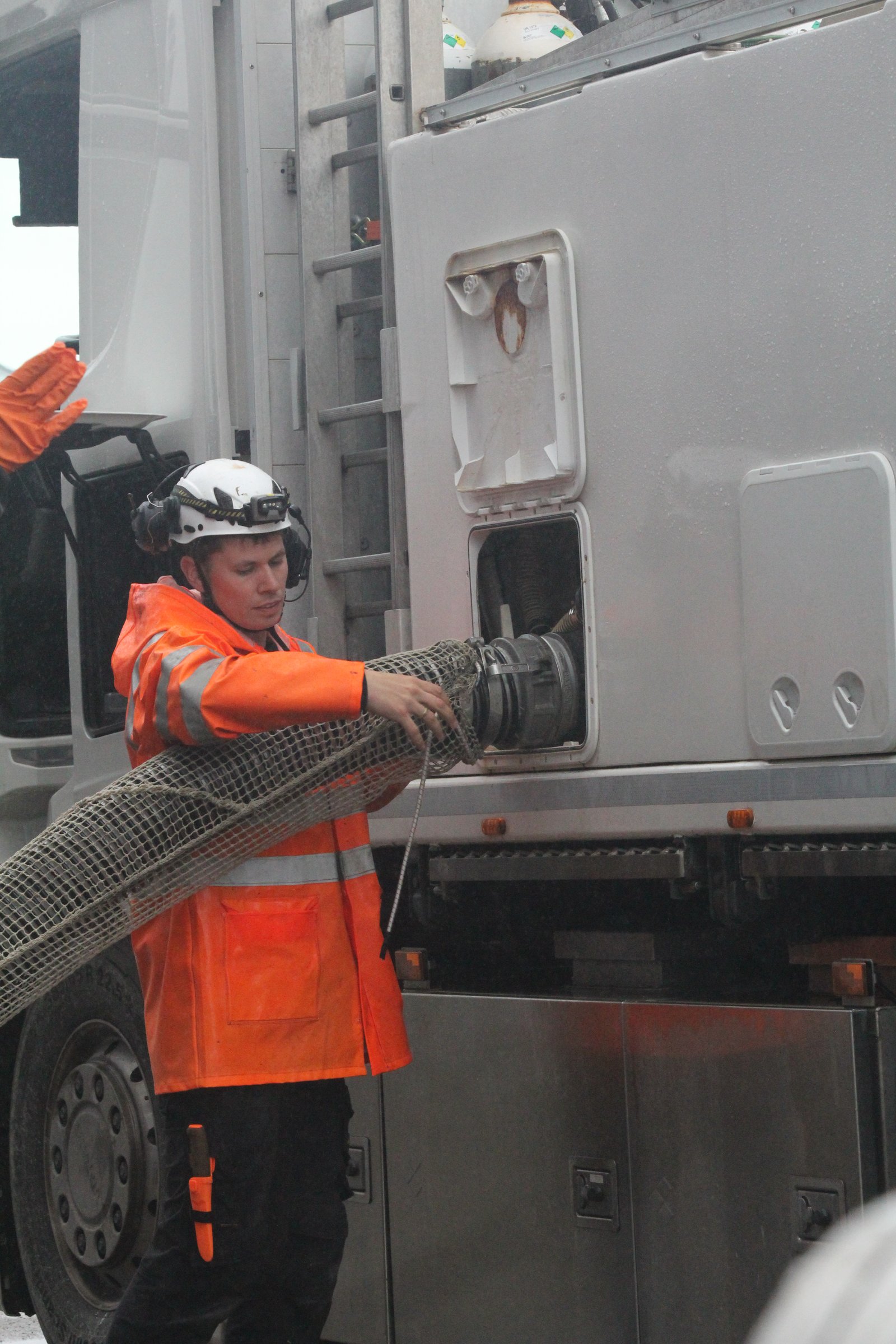 EcoFishCircle operator at the Hausvik mRAS facility
